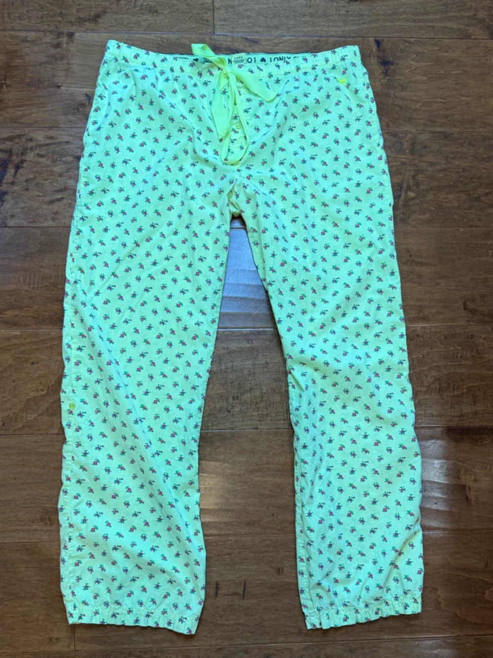 Victoria’s Secret PINK Boyfriend Fit Floral Pajama Pants M